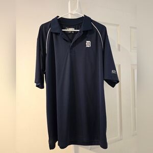 Detroit Tigers Polo with Embroidered Logo